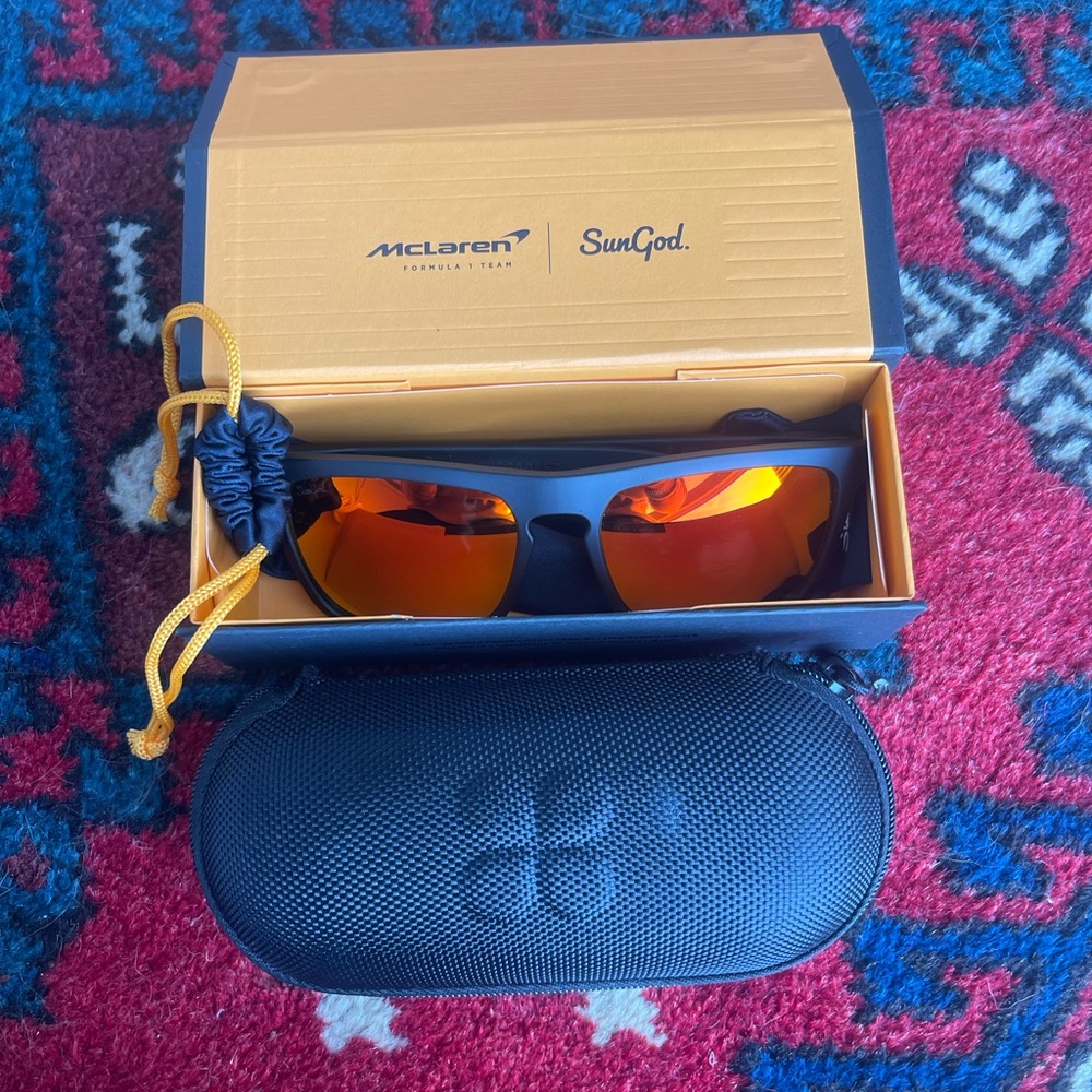 SungGod McLaren Forumla 1 Renegade Sunglasses